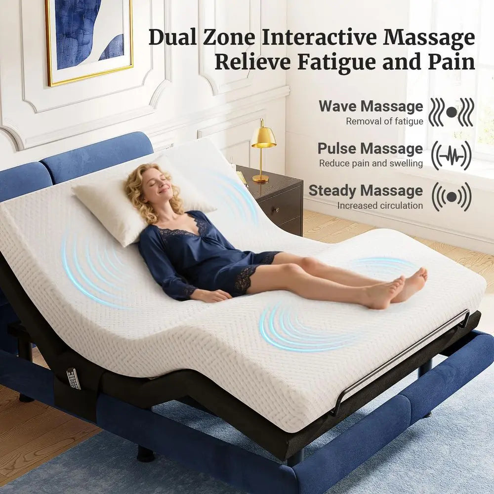 Tami T600 Adjustable Bed Frame With Remote Massage Zero Gravity