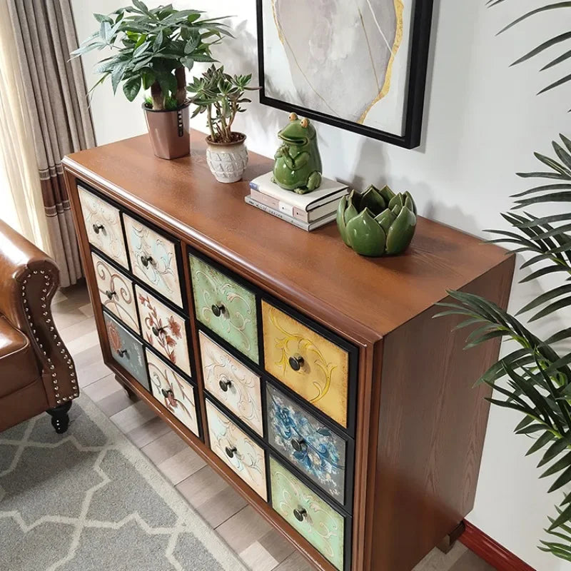DUTRIEUX Craft Organizer Storage Cabinet For Home Organization