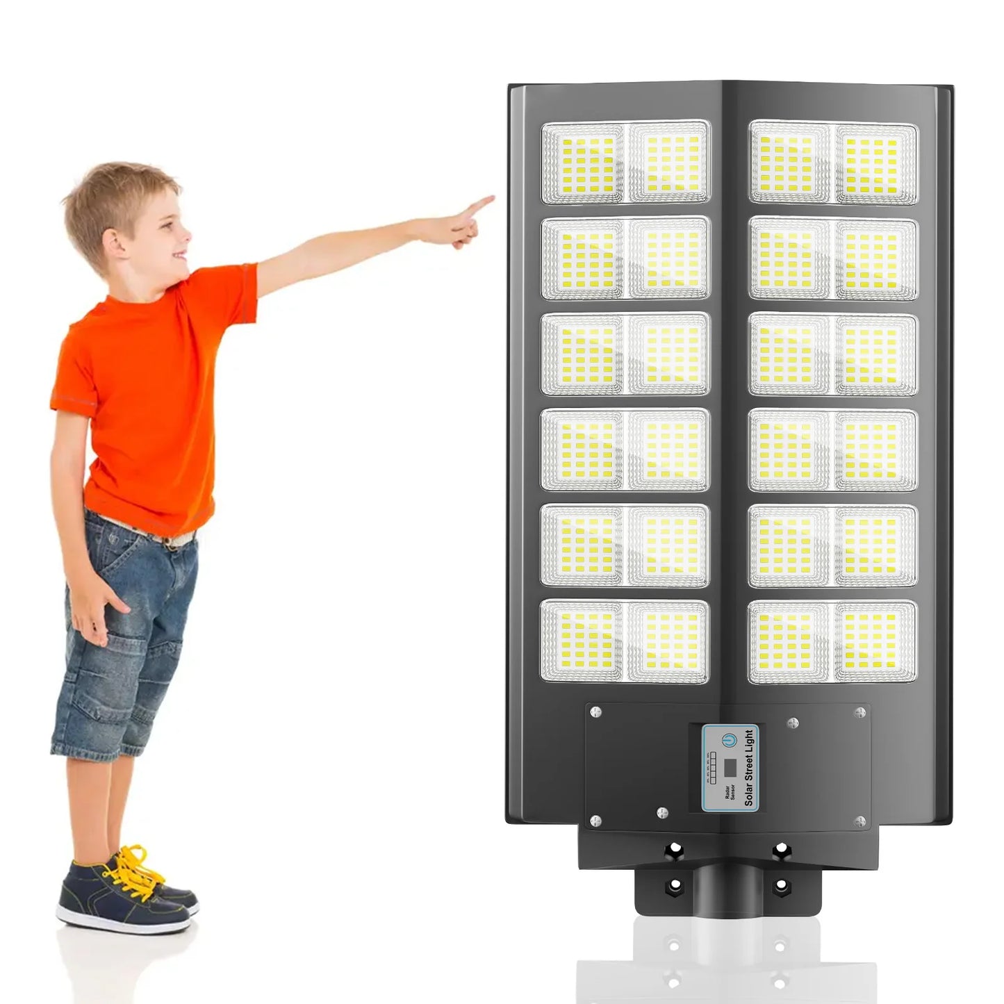 6000 Watt Waterproof Solar Street Light With Motion Sensor Dusk To Dawn