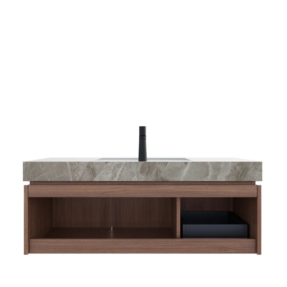 LWO Bathroom Vanity With Sink Wall Mounted Cabinet Drawer