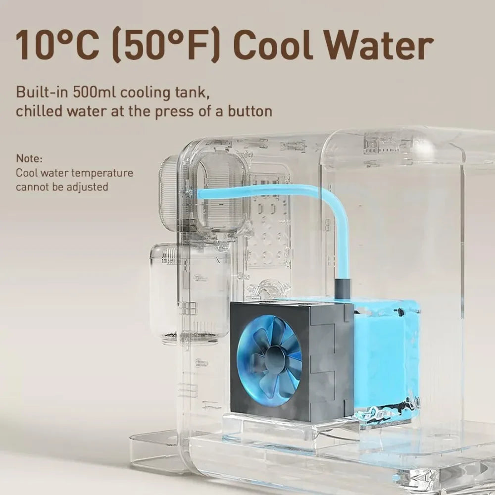 XMSJ Instant Hot And Cold Water Dispenser Coffee Brewer