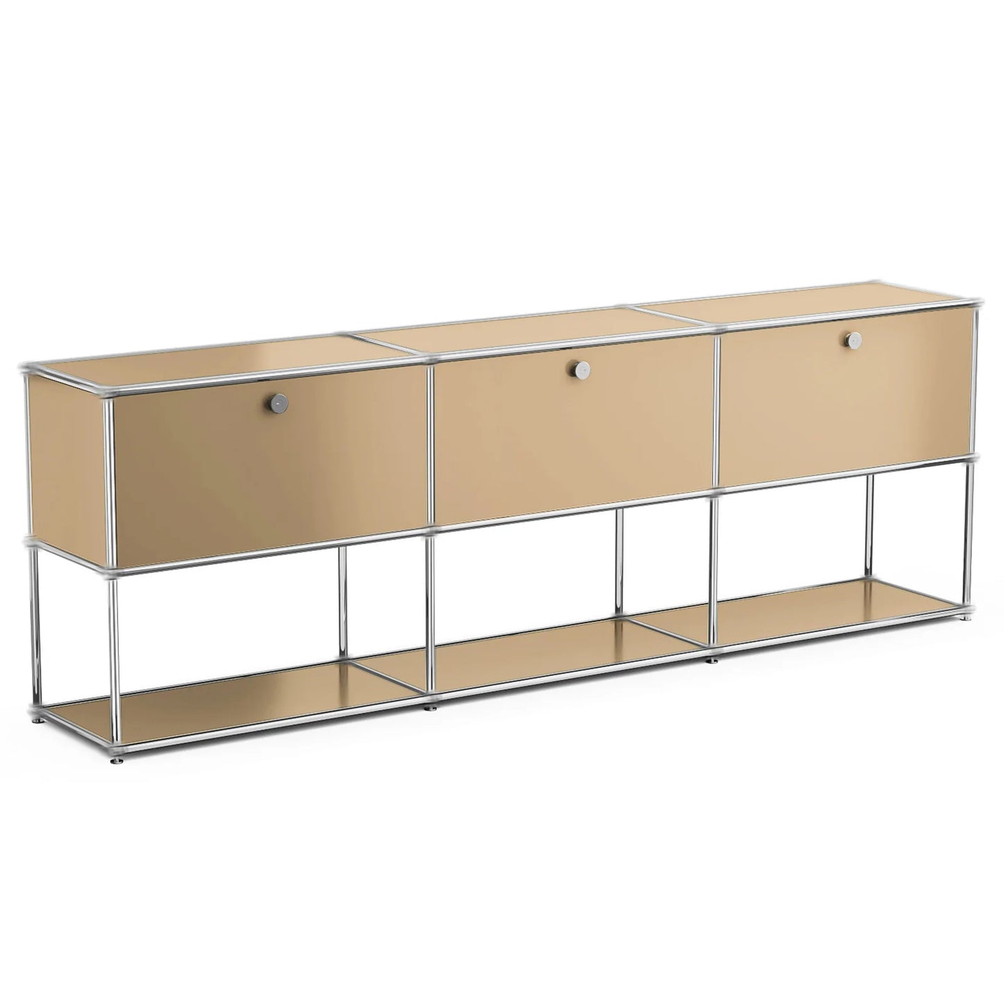 Stainless Steel Storage Cabinet TV Stand For Living Room Office