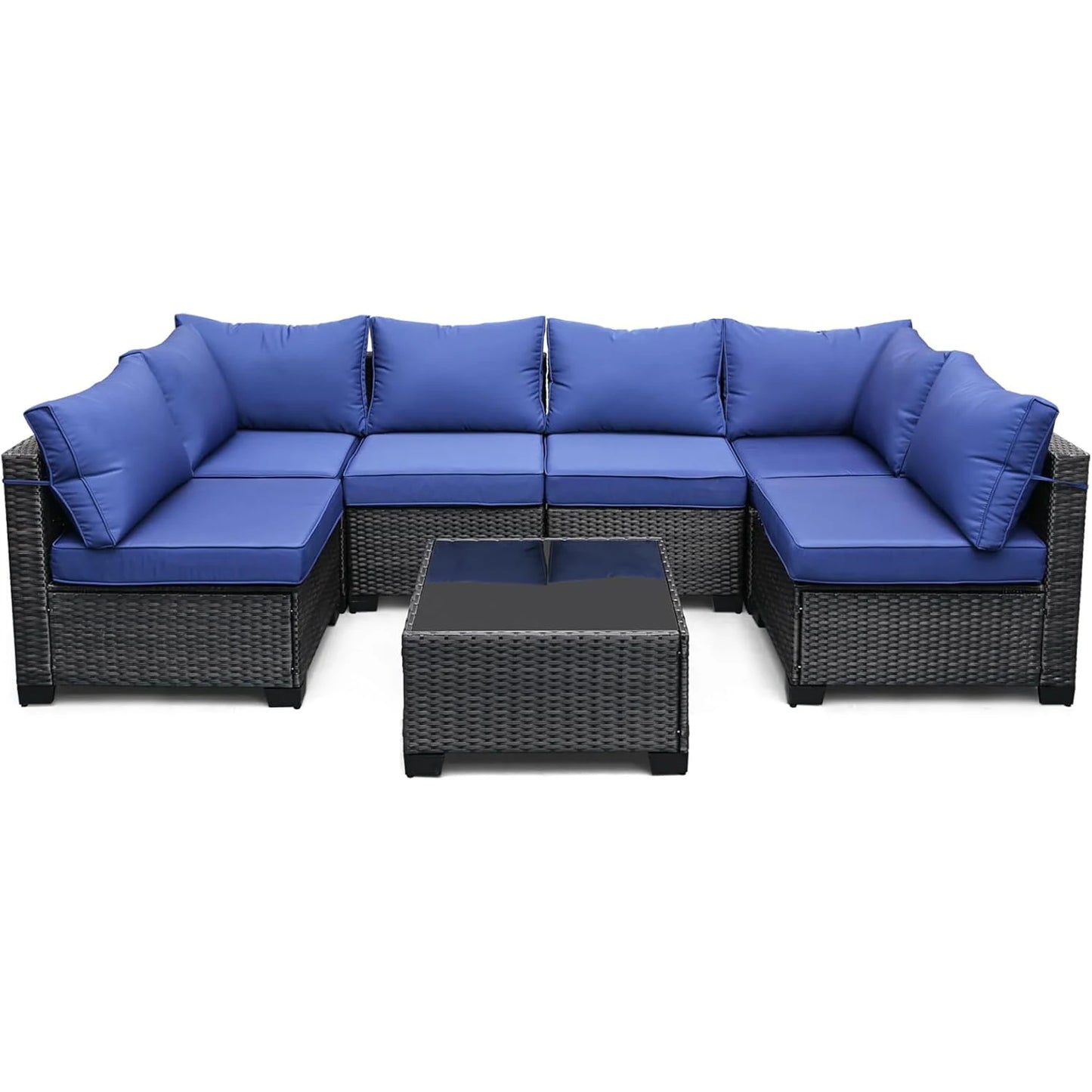 HobbyLane Modular Outdoor Furniture Set In PE Rattan