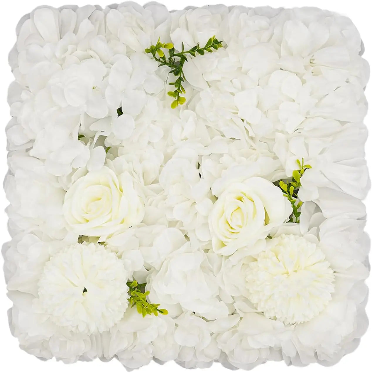 Flower Wall Panel Floral Backdrop 12 Pieces Decor For Wedding Party Home