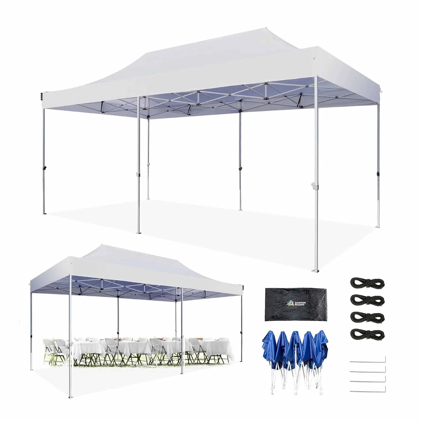 Canopy Tent Pop Up Portable Heavy Duty Outdoor Market Shelter