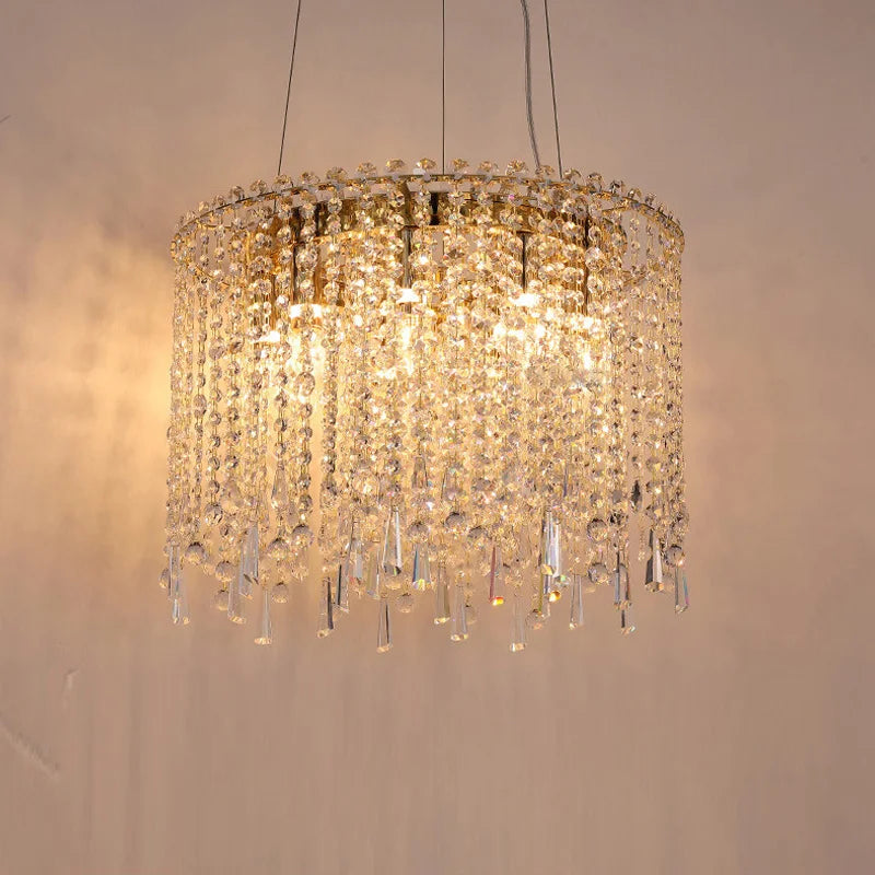 KUALOOL Luxury Crystal Chandeliers for Living Room and Dining