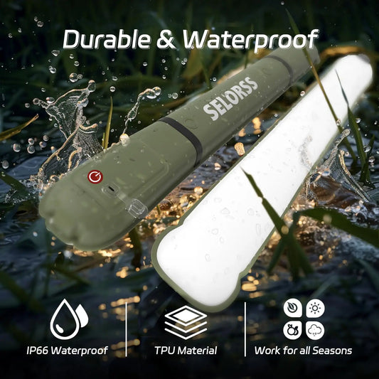 Rechargeable Portable Camping Lantern 2000mAh Waterproof
