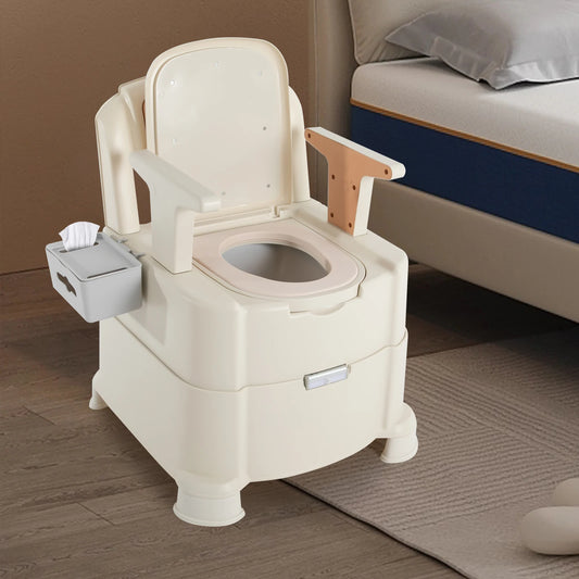 Toilet With Sensor Night Light Bedside Commode Portable Toilet