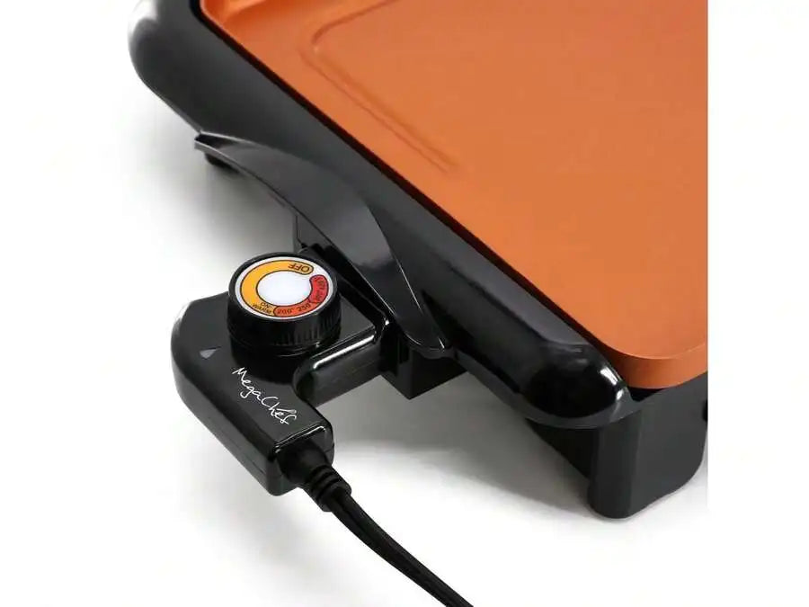 XMSJ Electric Grill Griddle With Copper Coating Nonstick Surface 220V