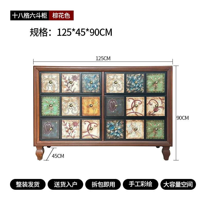 DUTRIEUX Craft Organizer Storage Cabinet For Home Organization