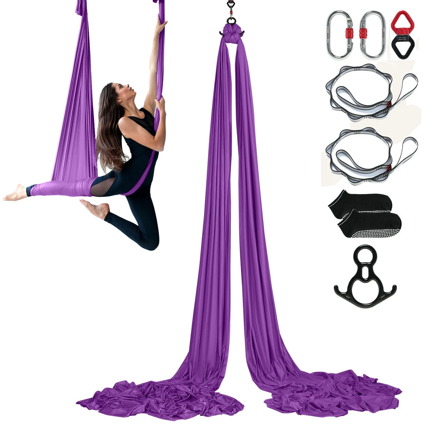 VEVOR Aerial Yoga Hammock Starter Kit for All Levels