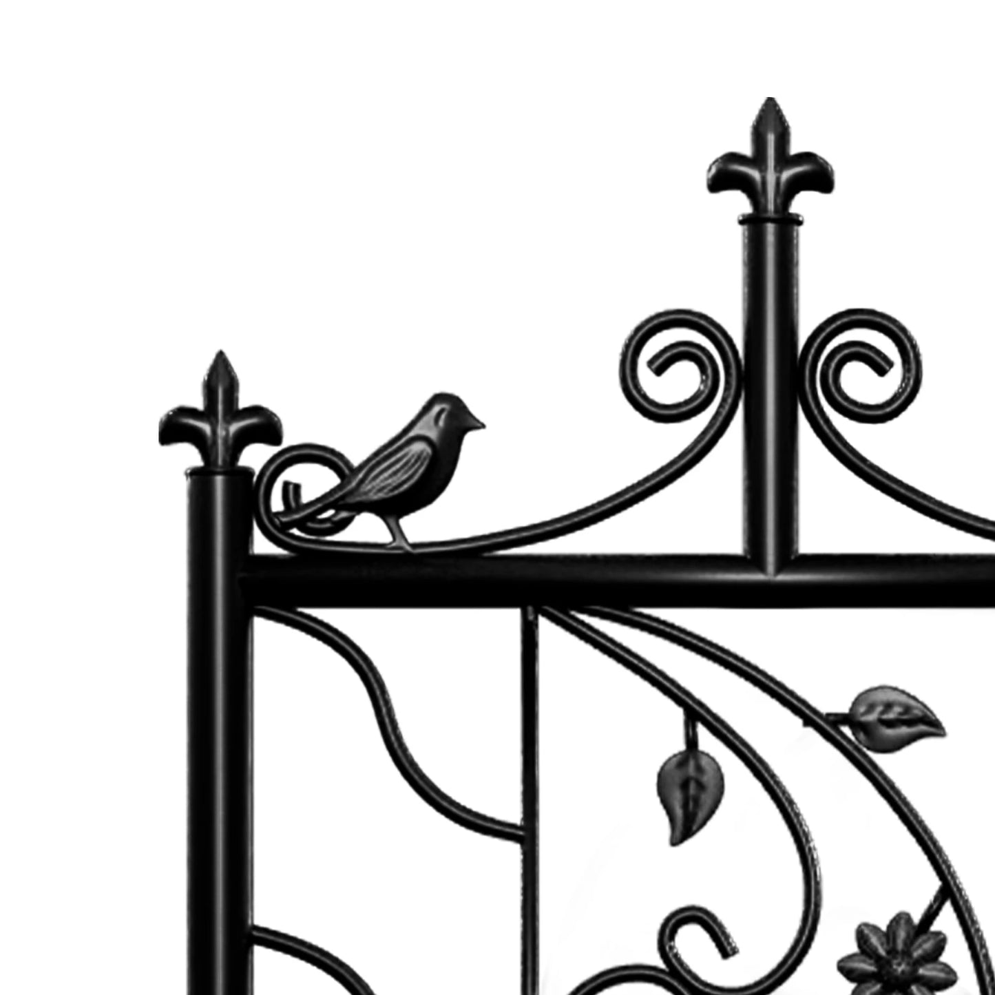 Garden Trellis Outdoor Metal Fence Lattice Panel for Climbing Plants