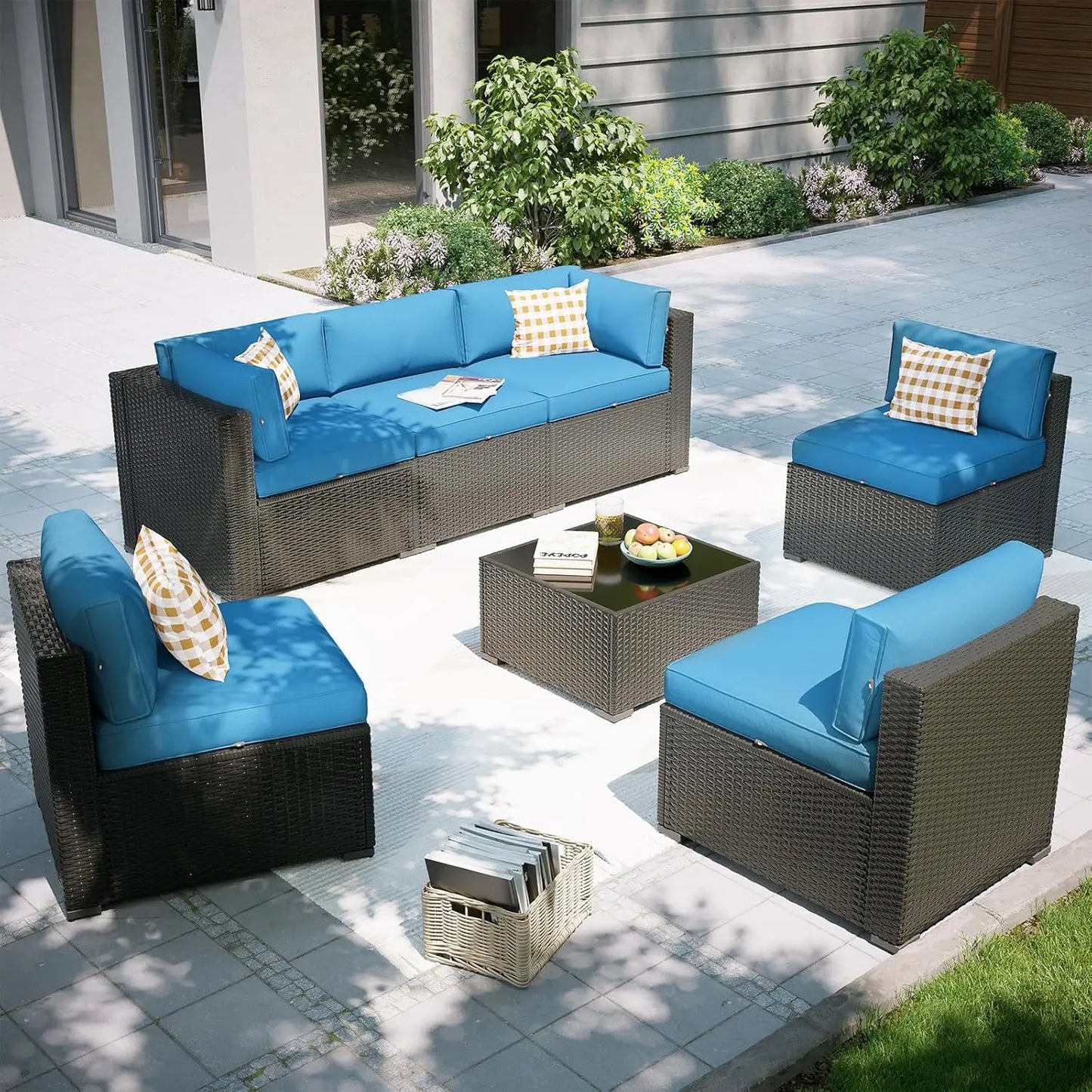 OEING Outdoor Sectional Sofa Set