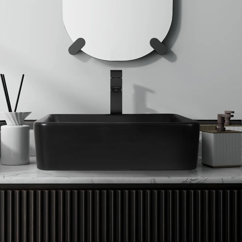Freestanding Bathroom Vanity With Sink And Four Drawers Modern Storage