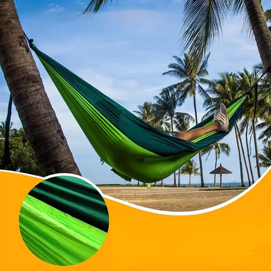 Outdoor Camping Hammock Parachute Nylon Portable Lightweight Hammock Chair