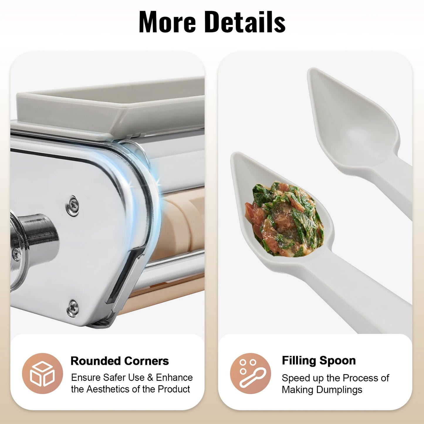 Stainless Steel Manual Ravioli Maker For Perfect Dumplings