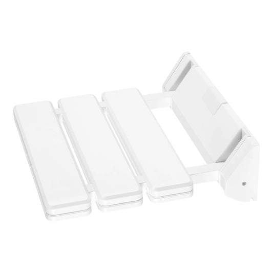 90 Degree Folding Shower Seat Wall Mounted Waterproof Bench Aluminum Alloy