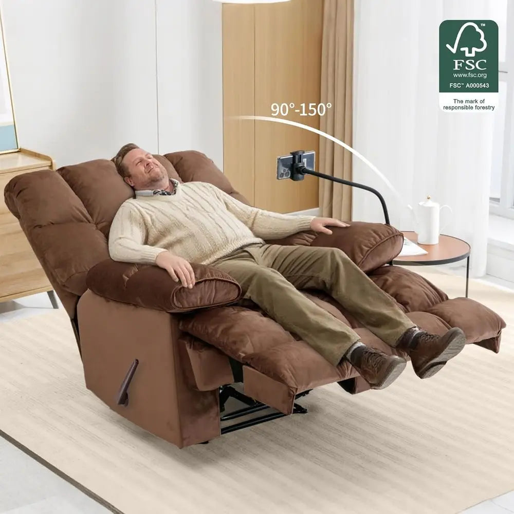 UKMJ Heavy Duty Recliner Chair For 400 Lbs Maximum Capacity